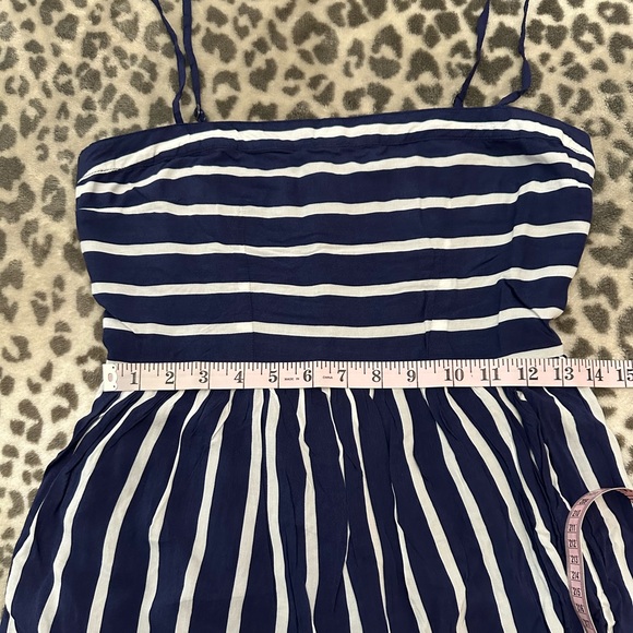 Abercrombie & Fitch Stripe Mini Dress in Blue Size 4 women’s - Picture 16 of 17